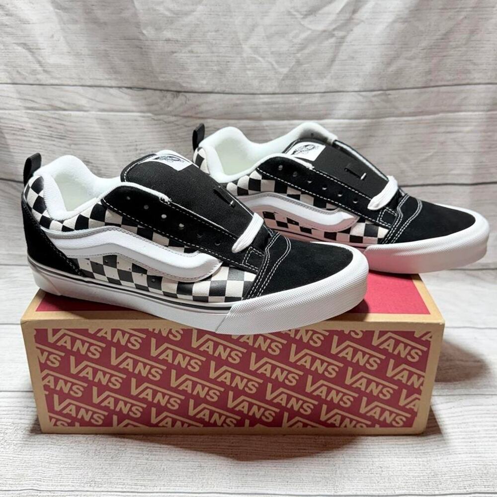 Vans knu skool sneakers black